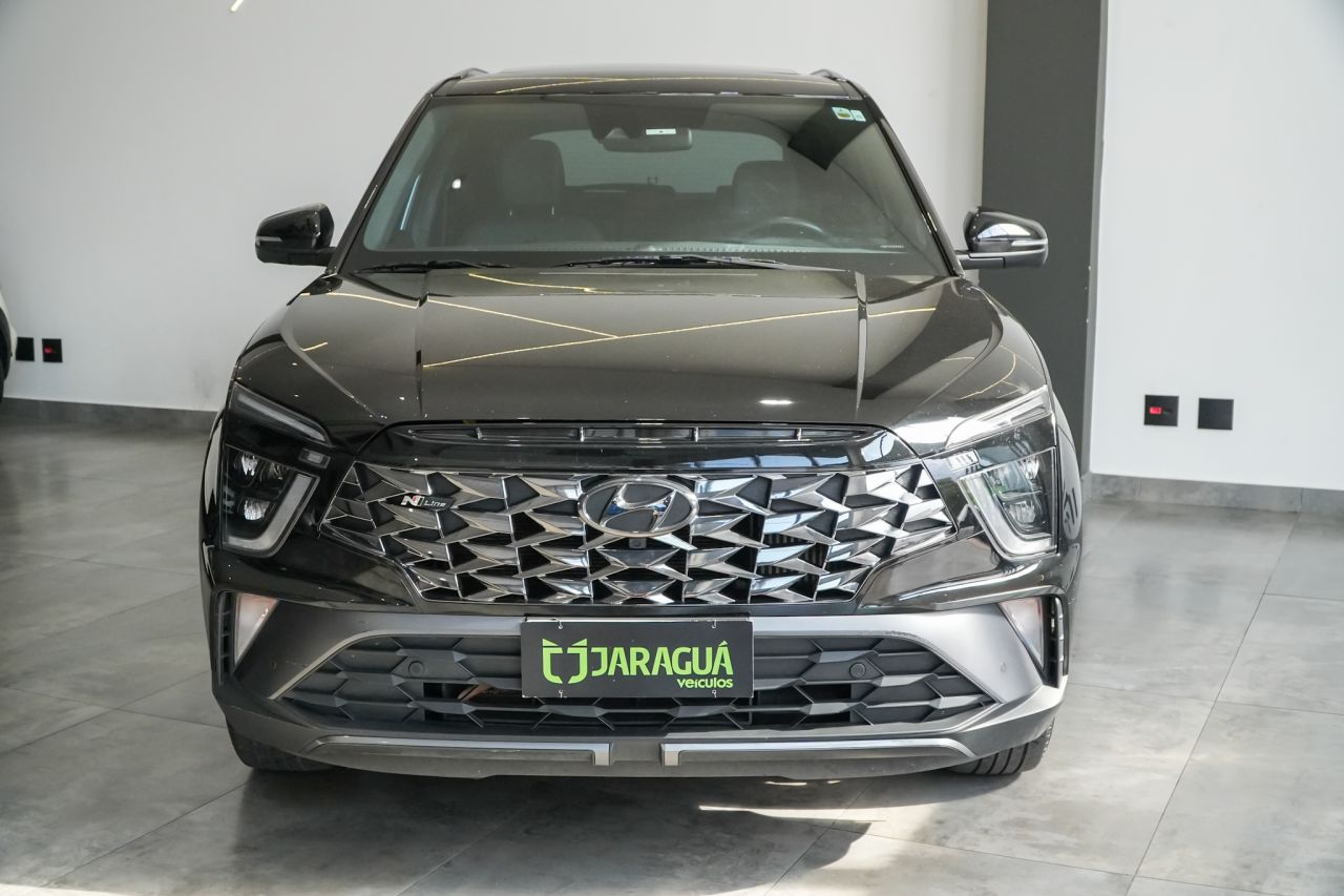 Hyundai Creta 1.0 12V 4P FLEX TGDI TURBO N LINE AUTOMÁTICO 2024 Preto - foto 2