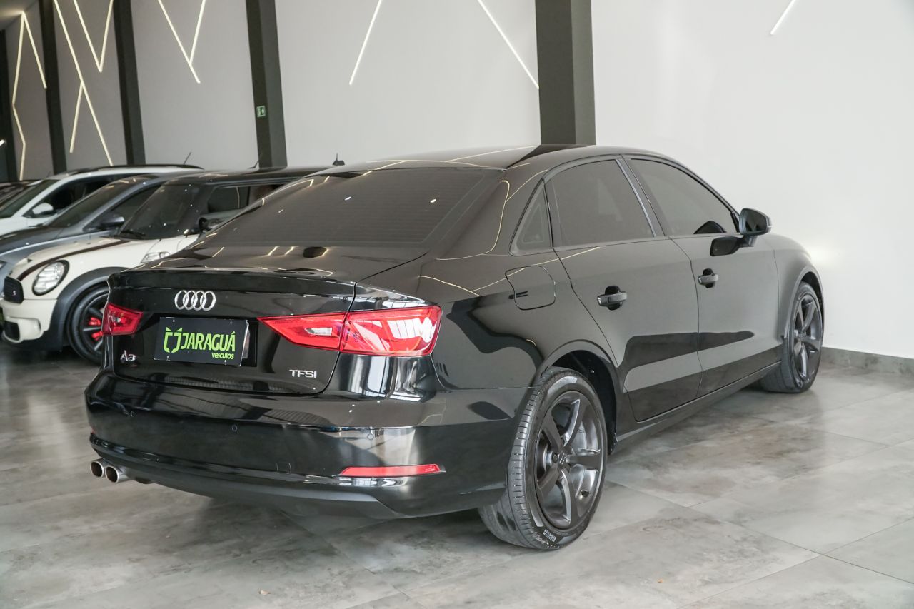 Audi A3 Sedan 1.4 16V 4P TFSI ATTRACTION S-TRONIC AUTOMÁTICO 2016 Preto - foto 6