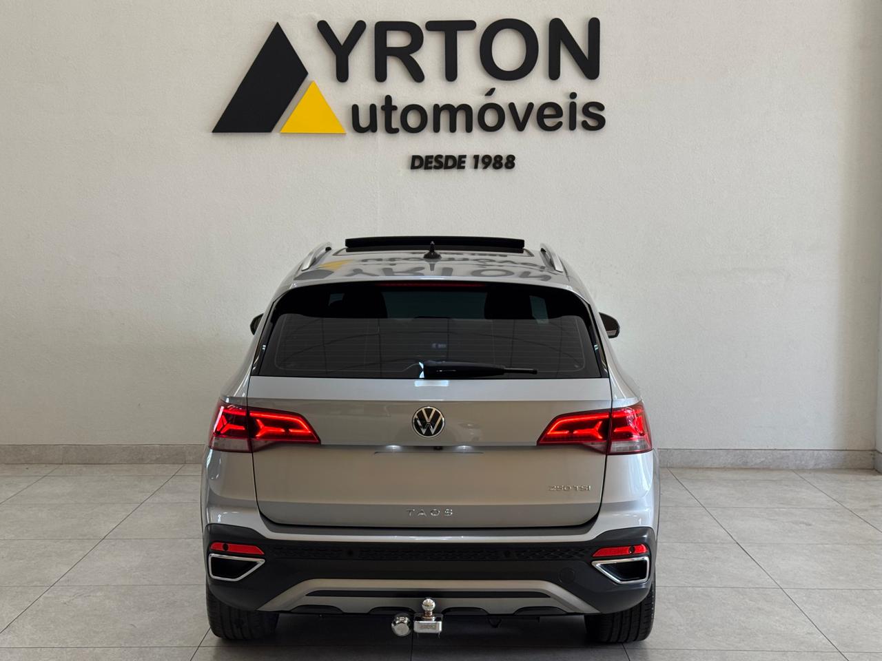 Volkswagen Taos 1.4 16v 4p Flex 250 Tsi Highline Automático Prata 2024 - Ayrton Automóveis