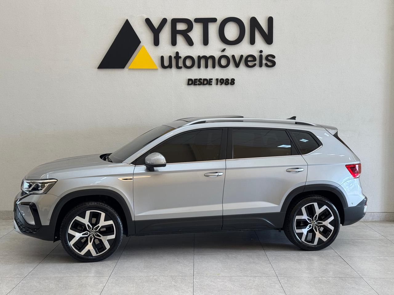 Volkswagen Taos 1.4 16v 4p Flex 250 Tsi Highline Automático Prata 2024 - Ayrton Automóveis