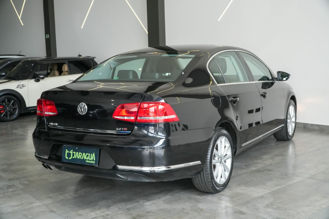 Volkswagen Passat 2.0 16V 4P TSI TURBO AUTOMATIZADO 2012 Preto - foto 6