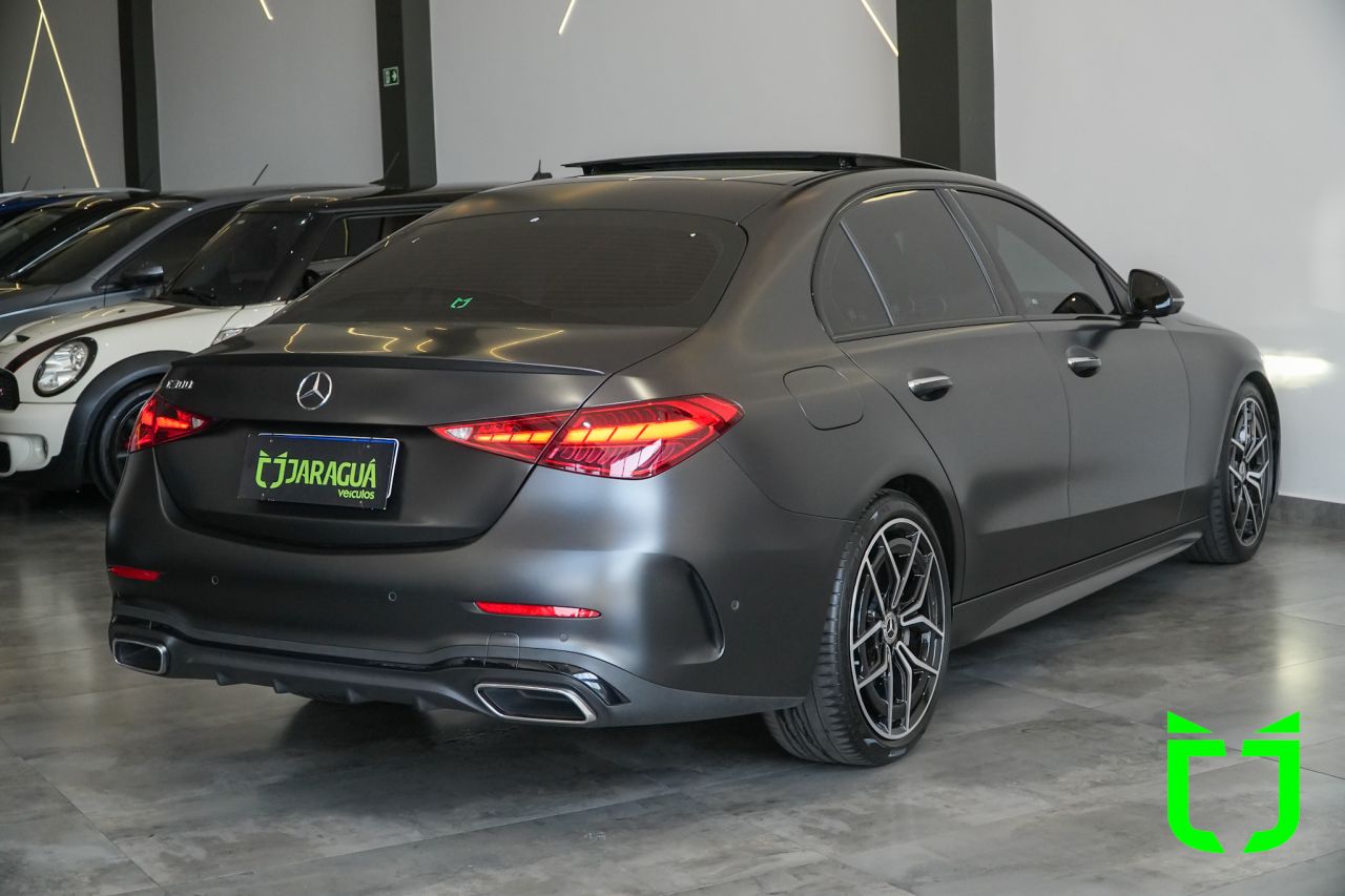 Mercedes-benz C 300 2.0 16V 4P EQ BOOST TURBO HÍBRIDO AMG LINE 9G-TRONIC AUTOMÁTICO 2024 Cinza - foto 7