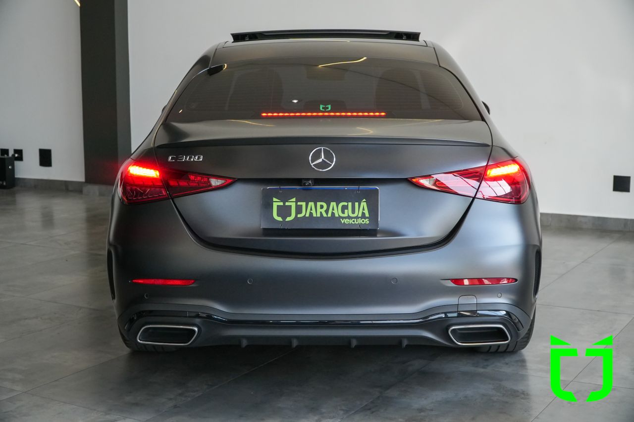 Mercedes-benz C 300 2.0 16V 4P EQ BOOST TURBO HÍBRIDO AMG LINE 9G-TRONIC AUTOMÁTICO 2024 Cinza - foto 36