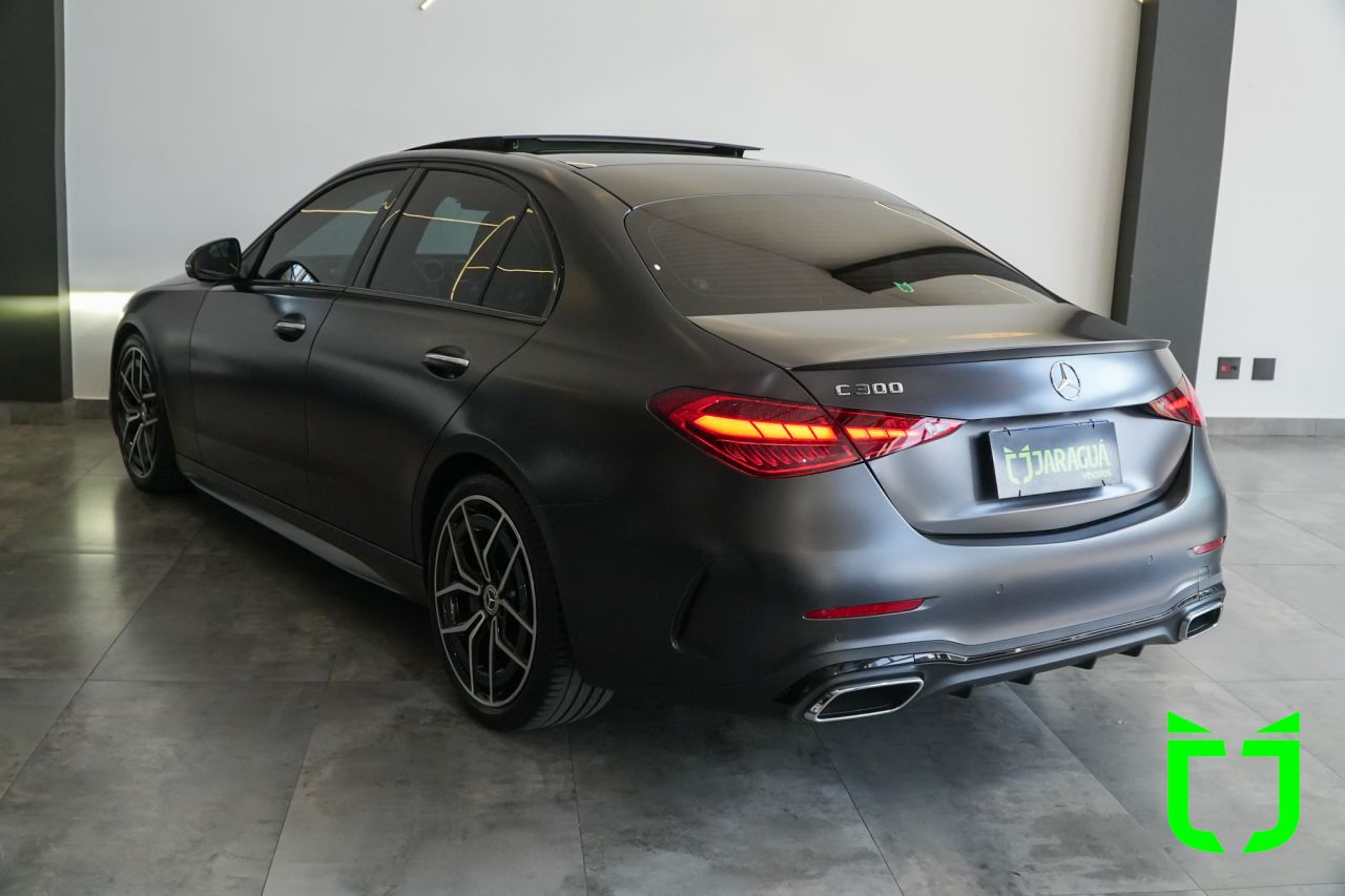 Mercedes-benz C 300 2.0 16V 4P EQ BOOST TURBO HÍBRIDO AMG LINE 9G-TRONIC AUTOMÁTICO 2024 Cinza - foto 5