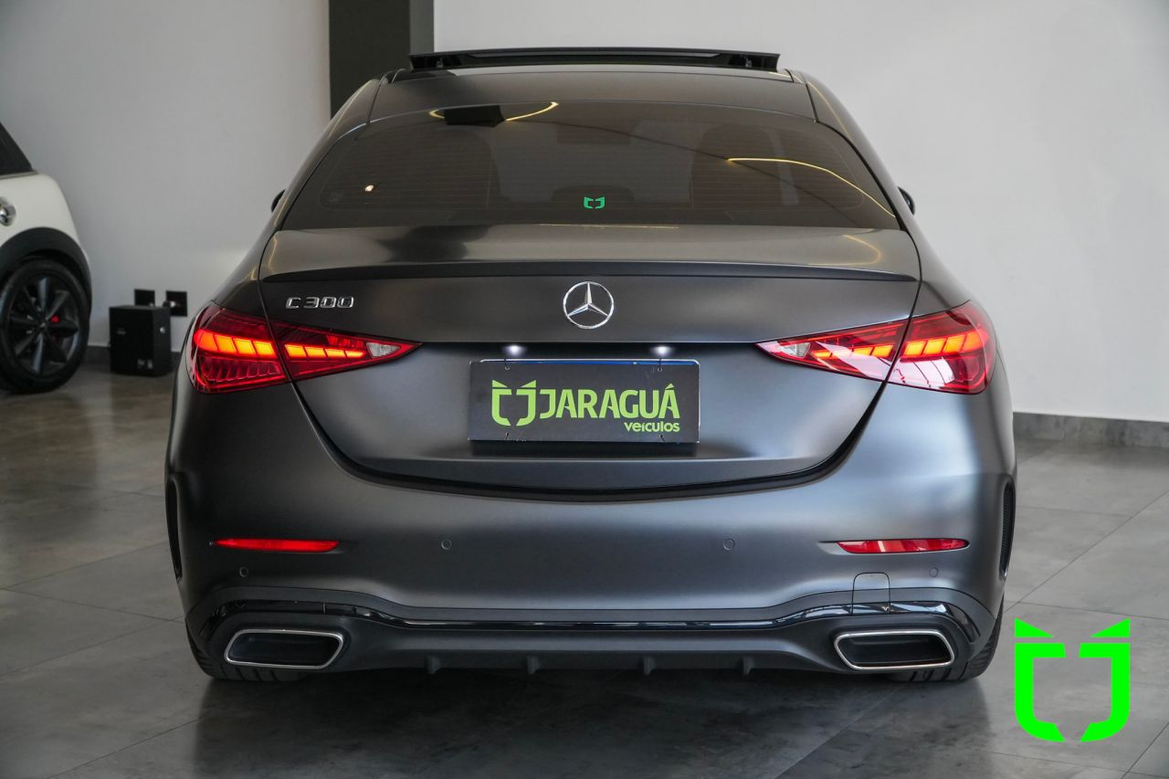 Mercedes-benz C 300 2.0 16V 4P EQ BOOST TURBO HÍBRIDO AMG LINE 9G-TRONIC AUTOMÁTICO 2024 Cinza - foto 6