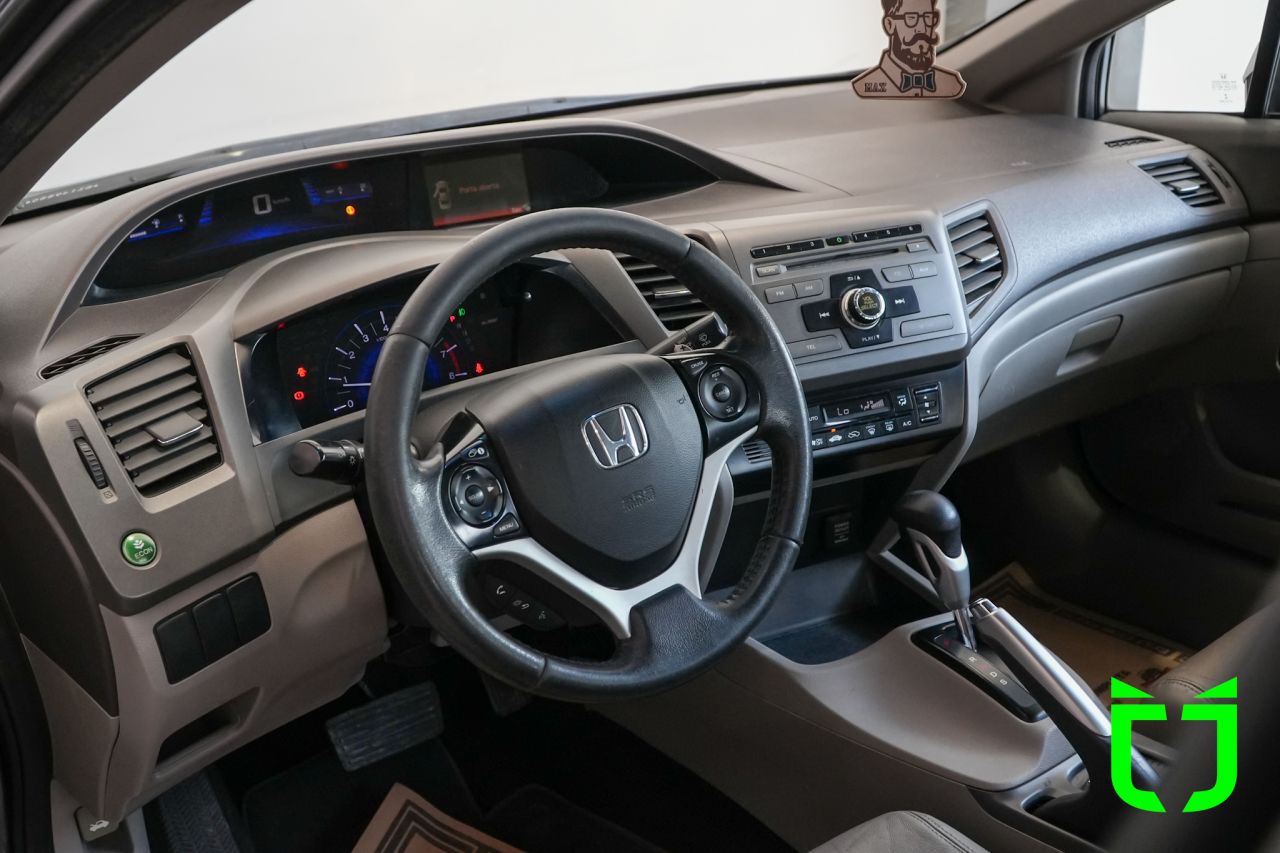 Honda Civic 2.0 16V 4P FLEX LXR AUTOMÁTICO 2014 Cinza - foto 15