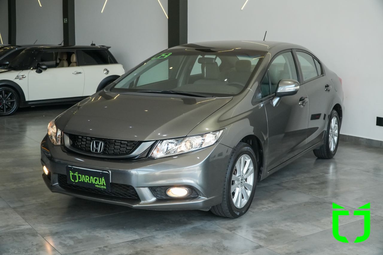 Honda Civic 2.0 16V 4P FLEX LXR AUTOMÁTICO 2014 Cinza - foto 3