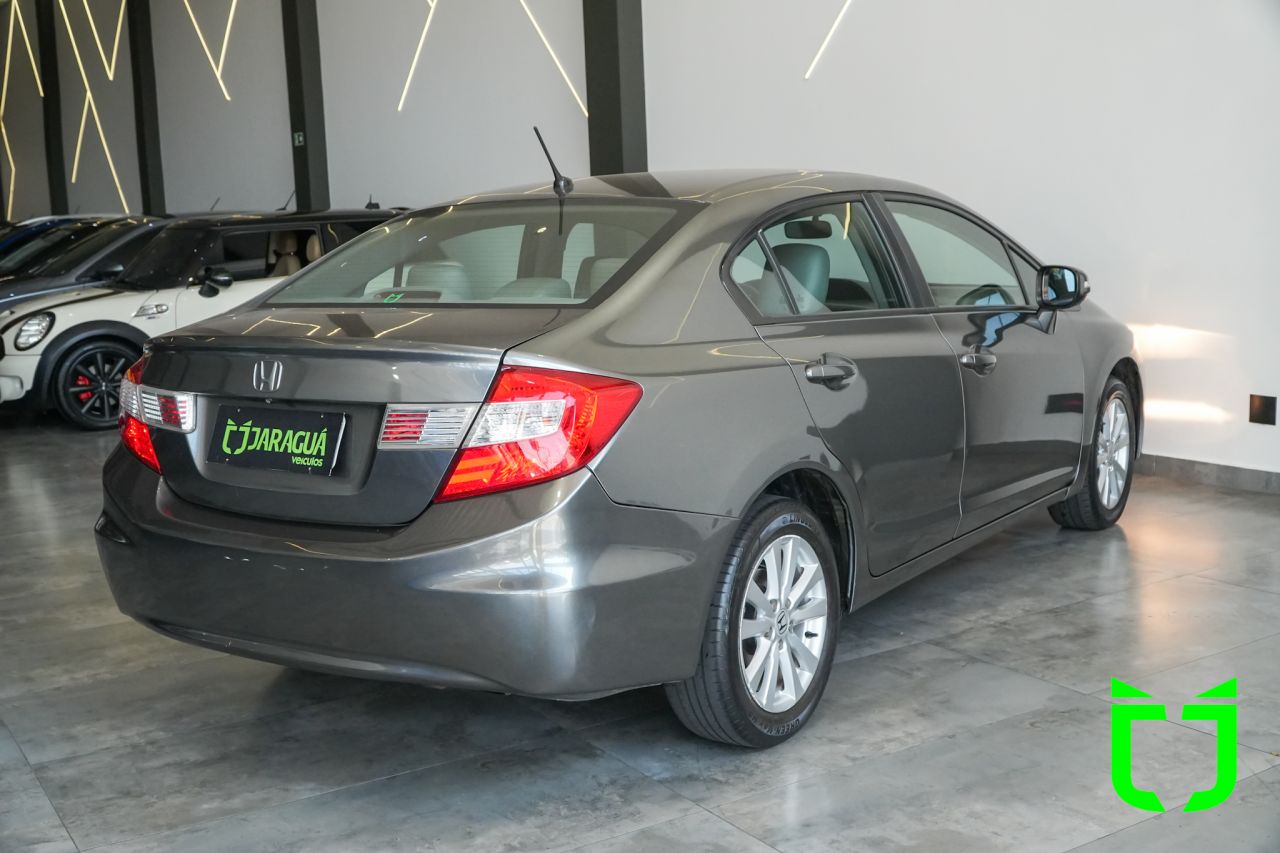 Honda Civic 2.0 16V 4P FLEX LXR AUTOMÁTICO 2014 Cinza - foto 6