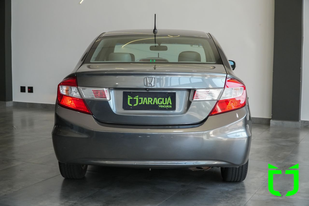 Honda Civic 2.0 16V 4P FLEX LXR AUTOMÁTICO 2014 Cinza - foto 5