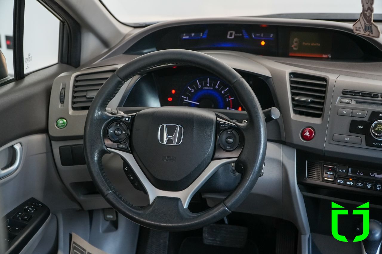Honda Civic 2.0 16V 4P FLEX LXR AUTOMÁTICO 2014 Cinza - foto 17