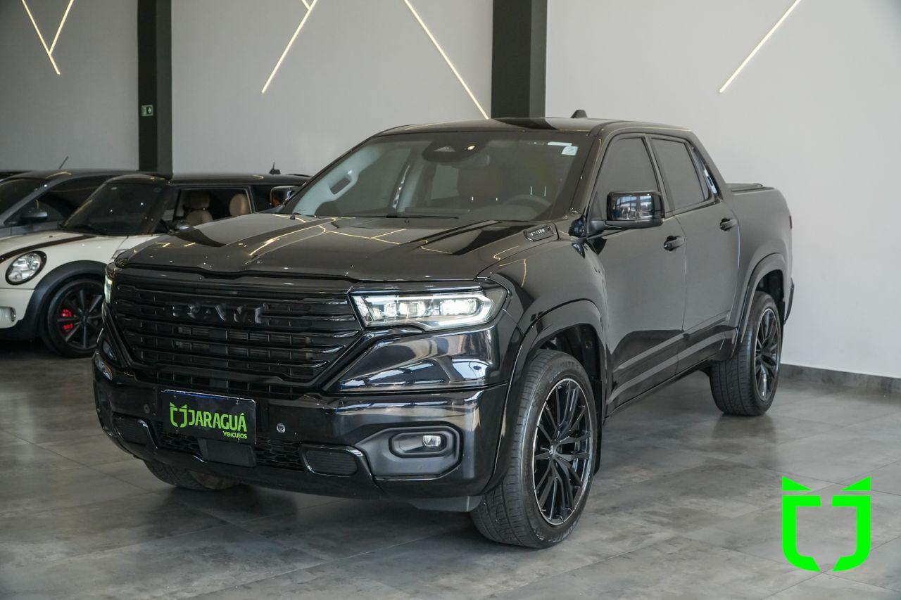 Ram Rampage 2.0 4P HURRICANE 4 TURBO LARAMIE 4X4 AUTOMÁTICO 2024 Preto - foto 3