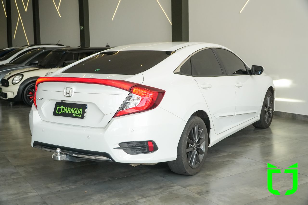 Honda Civic 2.0 16V 4P EXL FLEX  AUTOMÁTICO CVT 2021 Branco - foto 6