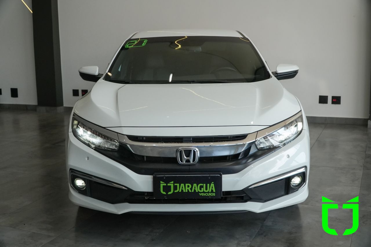 Honda Civic 2.0 16V 4P EXL FLEX  AUTOMÁTICO CVT 2021 Branco - foto 2
