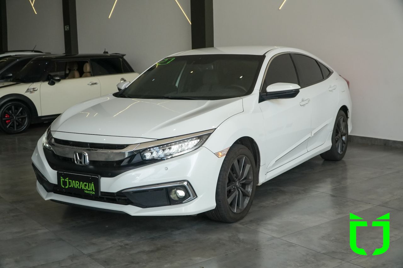 Honda Civic 2.0 16V 4P EXL FLEX  AUTOMÁTICO CVT 2021 Branco - foto 3