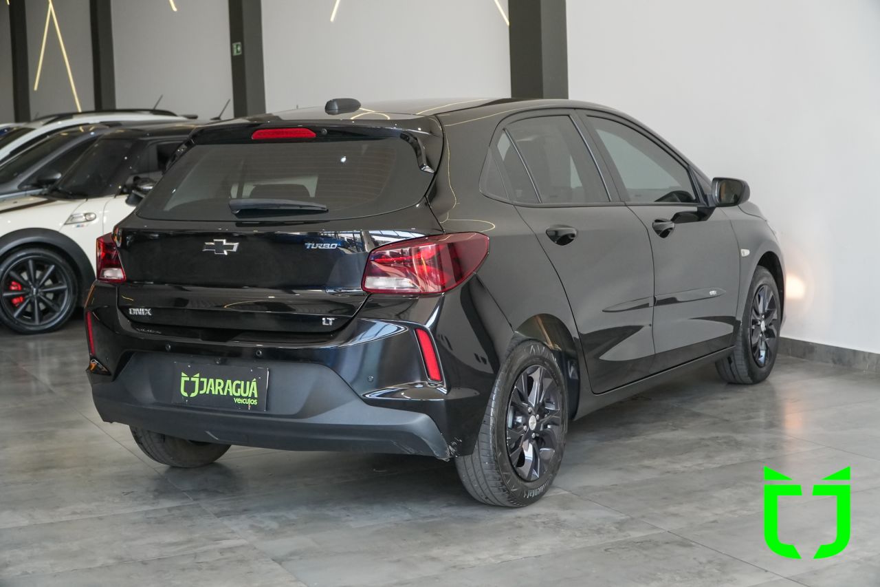 Chevrolet Onix Hatch 1.0 12V 4P FLEX LT TURBO AUTOMÁTICO 2024 Preto - foto 6