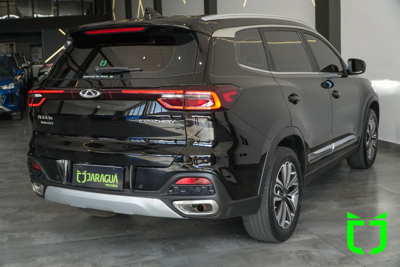 Chery Tiggo 8 Pro 1.6 16V 4P FLEX TGDI AUTOMÁTICO 2022 Preto - foto 6