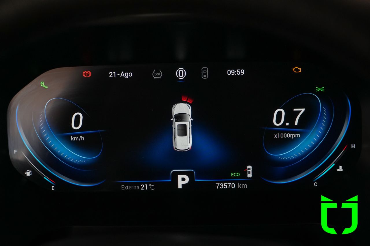 Chery Tiggo 8 Pro 1.6 16V 4P FLEX TGDI AUTOMÁTICO 2022 Preto - foto 10