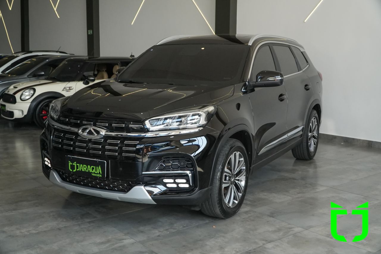 Chery Tiggo 8 Pro 1.6 16V 4P FLEX TGDI AUTOMÁTICO 2022 Preto - foto 3