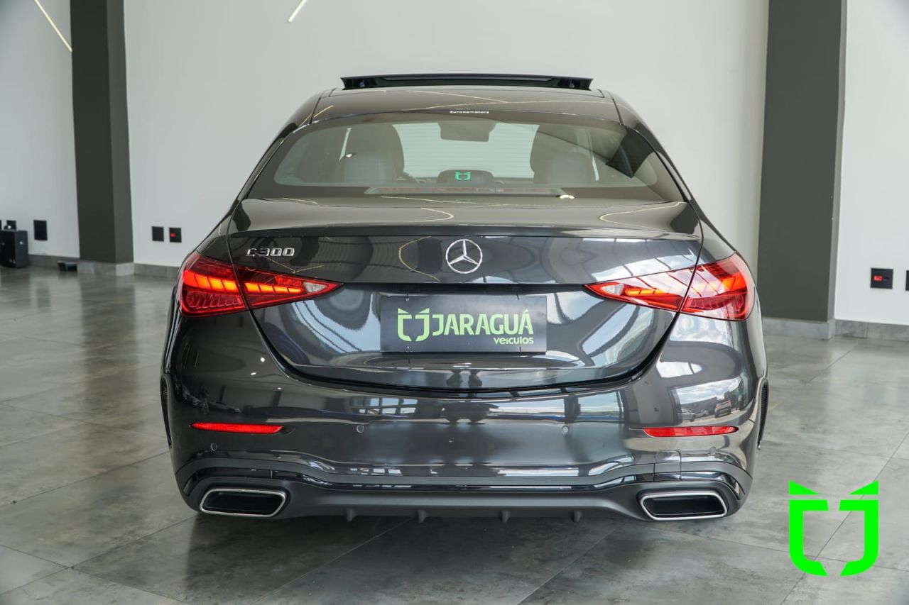 Mercedes-benz C 300 2.0 16V 4P EQ BOOST TURBO HÍBRIDO AMG LINE 9G-TRONIC AUTOMÁTICO 2024 Cinza - foto 6