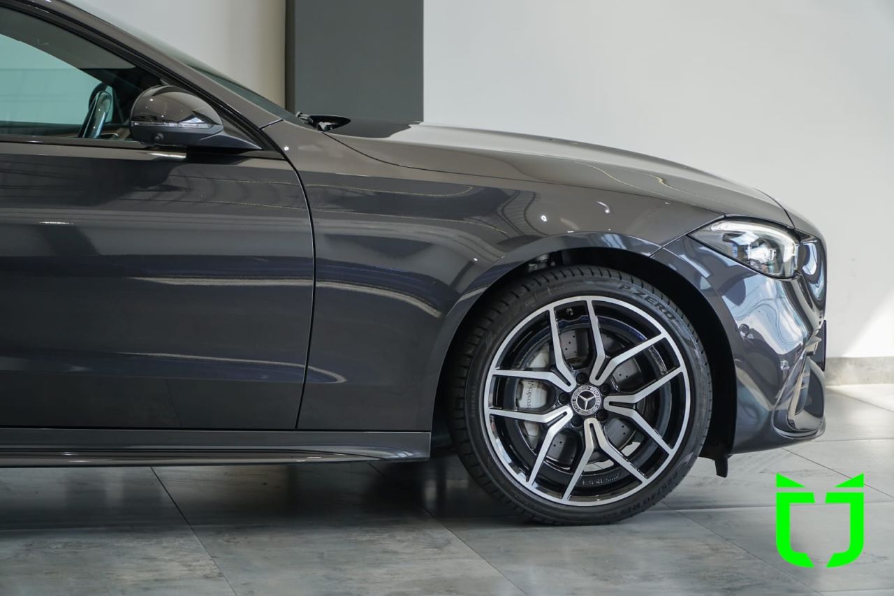 Mercedes-benz C 300 2.0 16V 4P EQ BOOST TURBO HÍBRIDO AMG LINE 9G-TRONIC AUTOMÁTICO 2024 Cinza - foto 9