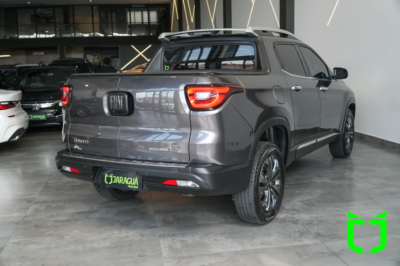 Fiat Toro 1.3 16V 4P FLEX 270 TURBO VOLCANO AUTOMÁTICO 2022 Cinza - foto 6