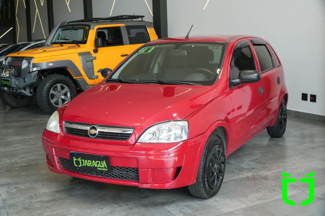 Chevrolet Corsa Hatch 1.4 4P MAXX FLEX 2011 Vermelho - foto 3