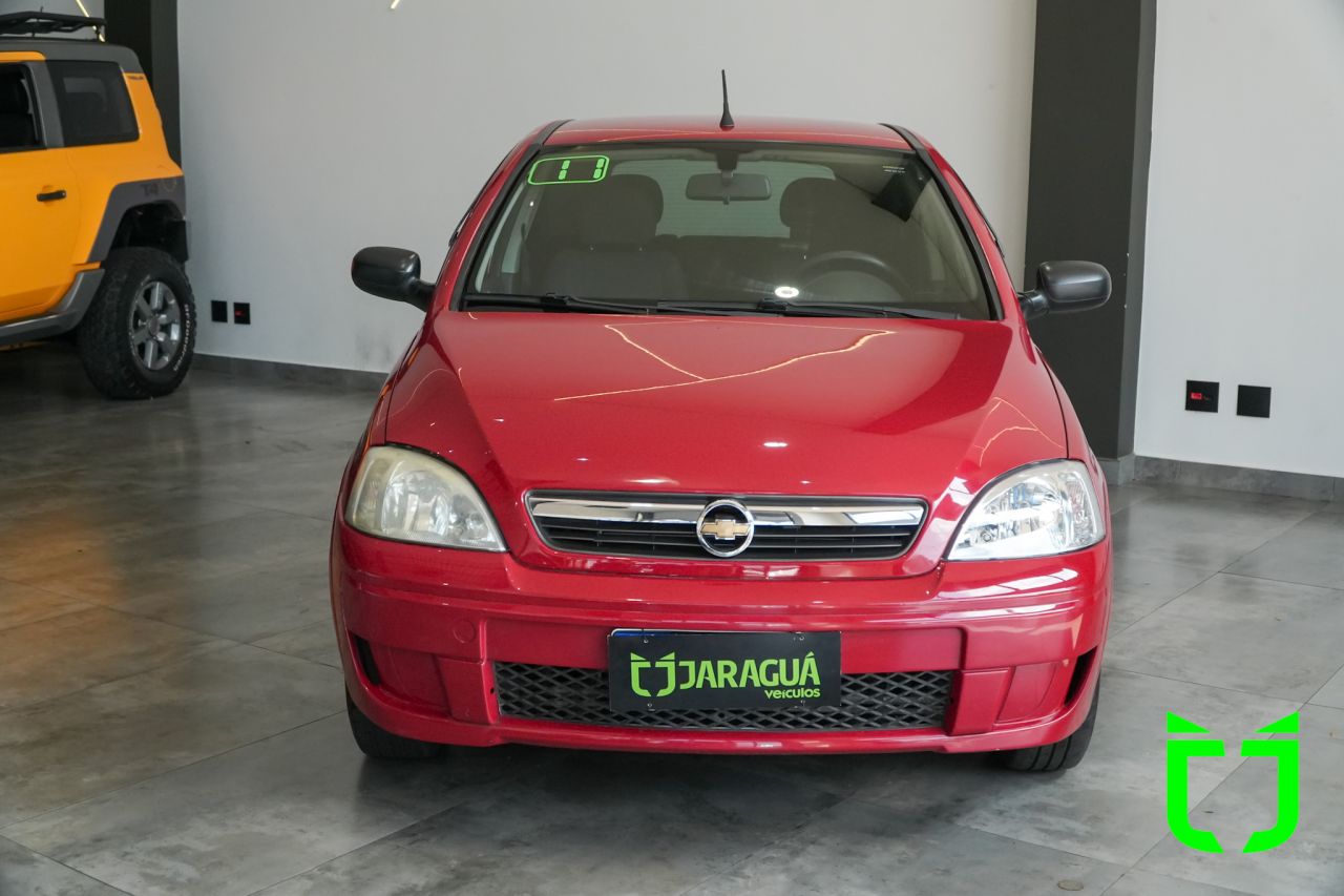Chevrolet Corsa Hatch 1.4 4P MAXX FLEX 2011 Vermelho - foto 2