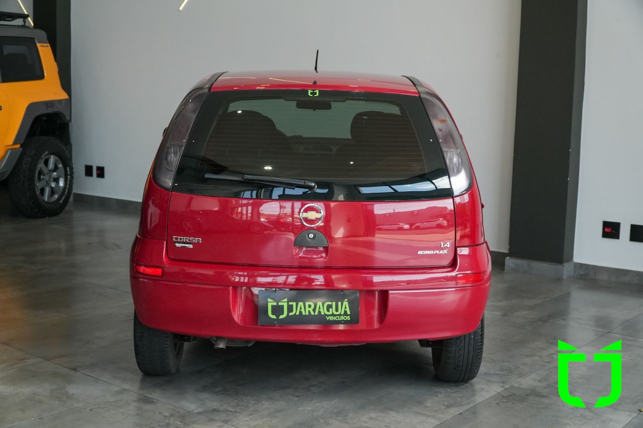 Chevrolet Corsa Hatch 1.4 4P MAXX FLEX 2011 Vermelho - foto 5