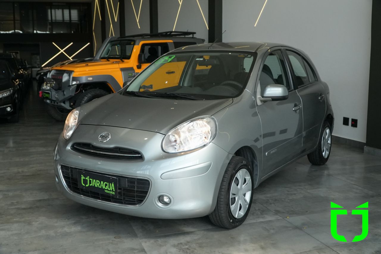 Nissan March 1.0 12V 4P S FLEX 2014 Cinza - foto 3
