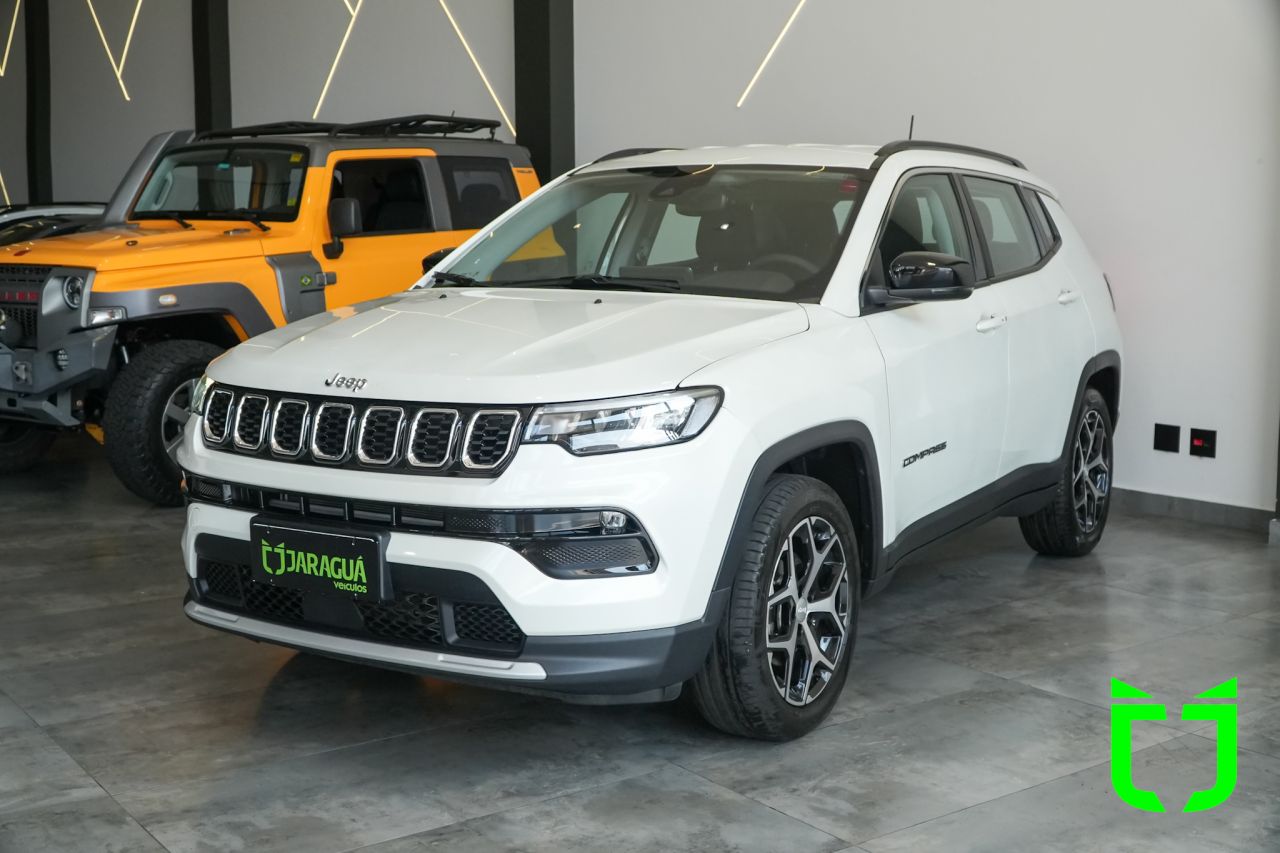 Jeep Compass 1.3 16V 4P FLEX LONGITUDE T270 TURBO AUTOMÁTICO 2025 Branco - foto 3