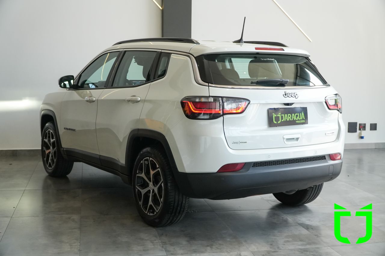 Jeep Compass 1.3 16V 4P FLEX LONGITUDE T270 TURBO AUTOMÁTICO 2025 Branco - foto 4