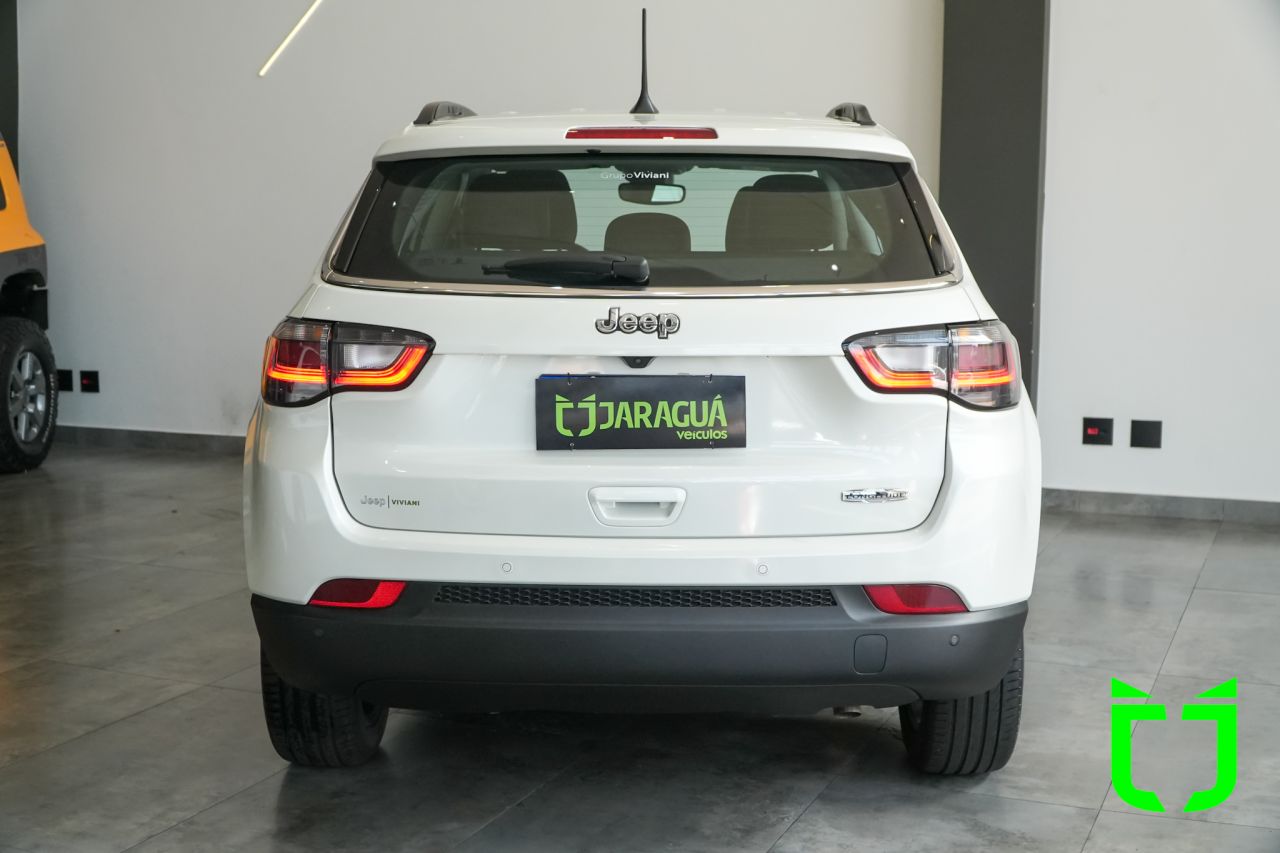 Jeep Compass 1.3 16V 4P FLEX LONGITUDE T270 TURBO AUTOMÁTICO 2025 Branco - foto 5