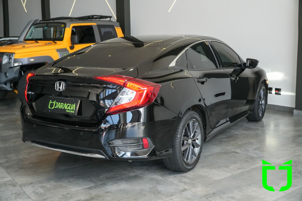 Honda Civic 2.0 16V 4P EXL FLEX  AUTOMÁTICO CVT 2021 Preto - foto 6