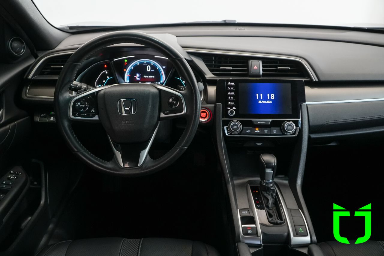 Honda Civic 2.0 16V 4P EXL FLEX  AUTOMÁTICO CVT 2021 Preto - foto 17