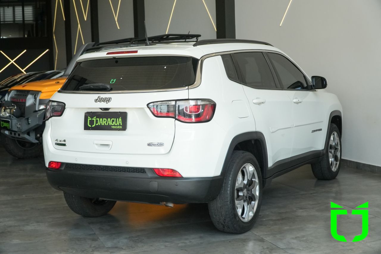 Jeep Compass 2.0 16V 4P LONGITUDE TURBO DIESEL 4X4 AUTOMÁTICO 2020 Branco - foto 6