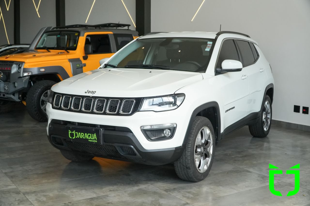 Jeep Compass 2.0 16V 4P LONGITUDE TURBO DIESEL 4X4 AUTOMÁTICO 2020 Branco - foto 3