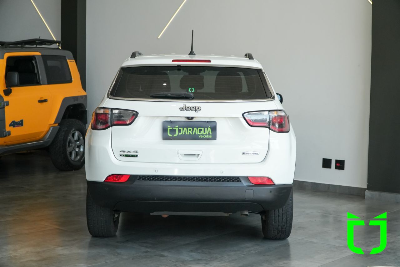 Jeep Compass 2.0 16V 4P LONGITUDE TURBO DIESEL 4X4 AUTOMÁTICO 2020 Branco - foto 5