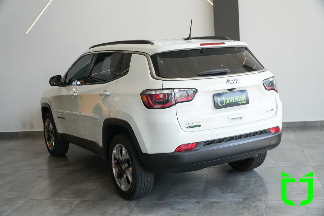 Jeep Compass 2.0 16V 4P LONGITUDE TURBO DIESEL 4X4 AUTOMÁTICO 2020 Branco - foto 4