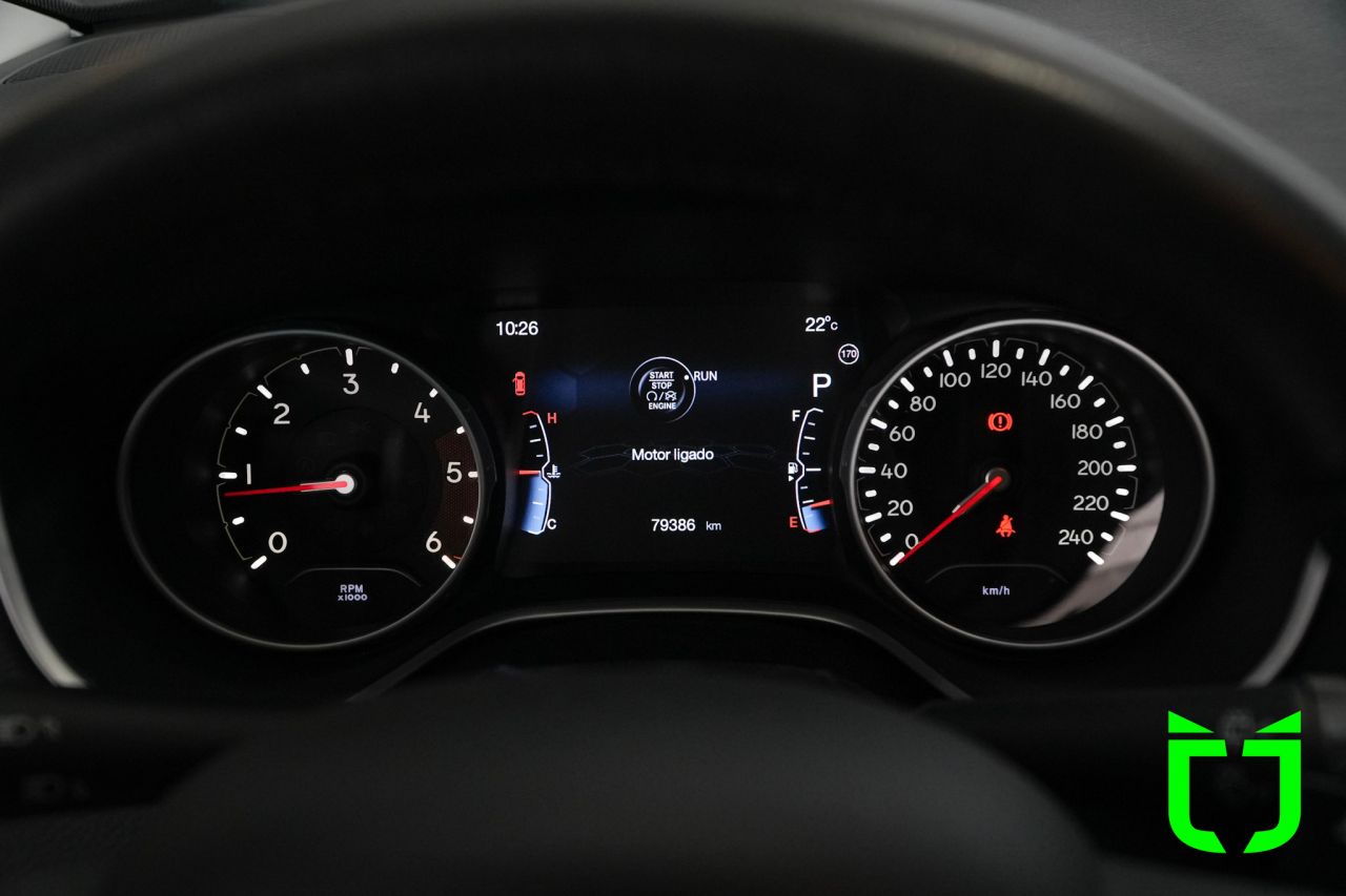 Jeep Compass 2.0 16V 4P LONGITUDE TURBO DIESEL 4X4 AUTOMÁTICO 2020 Branco - foto 12