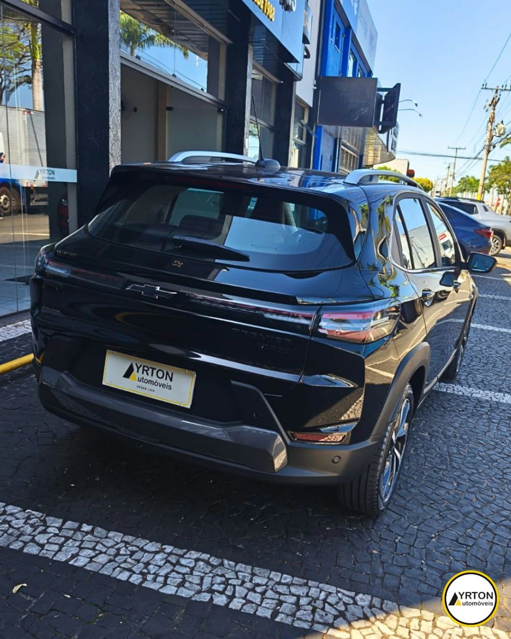 Chevrolet Sonic Hatch 1.0 12v 4p Flex Premier Turbo Automático Preto 2027 - Ayrton Automóveis