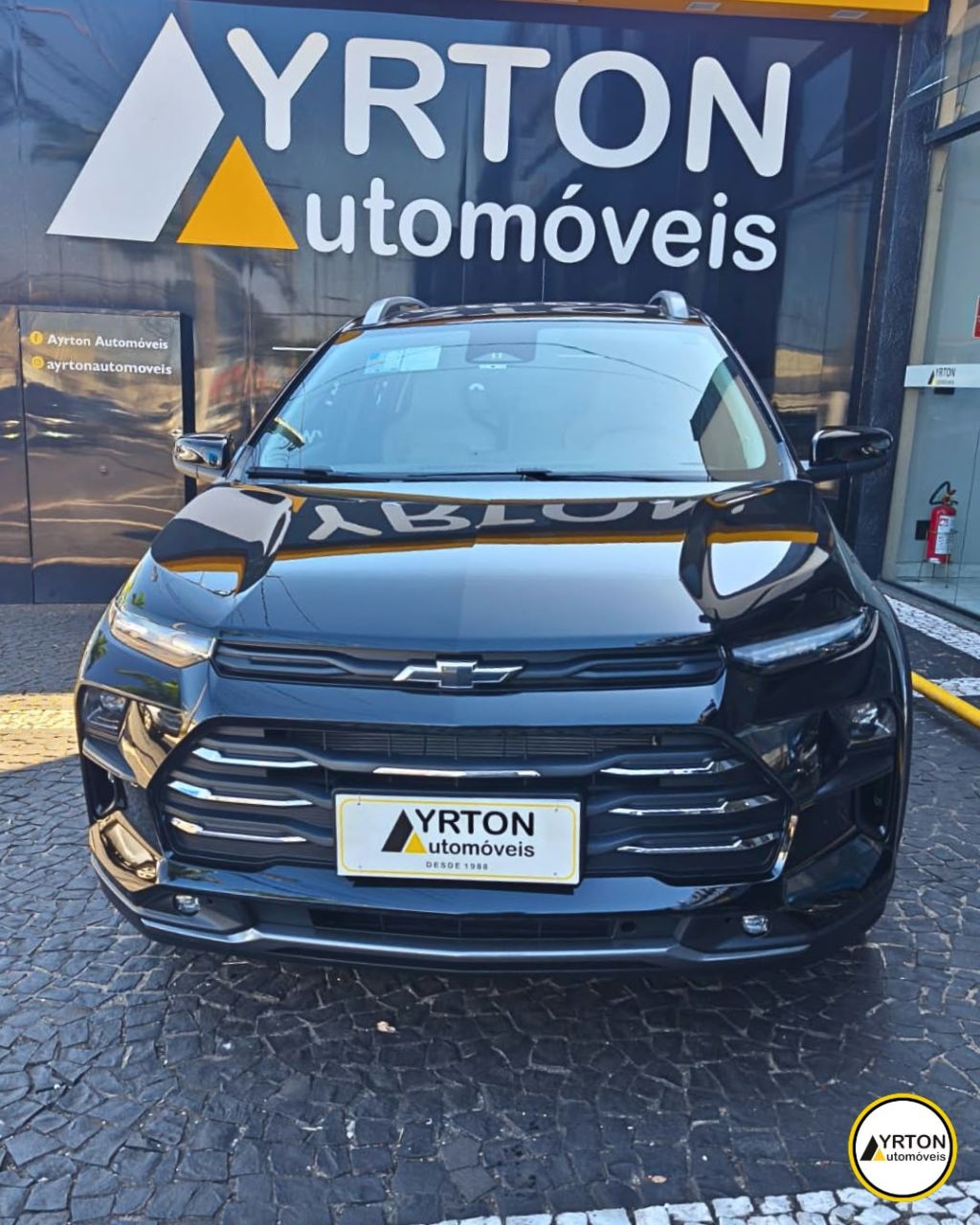 Chevrolet Sonic Hatch 1.0 12v 4p Flex Premier Turbo Automático Preto 2027 - Ayrton Automóveis