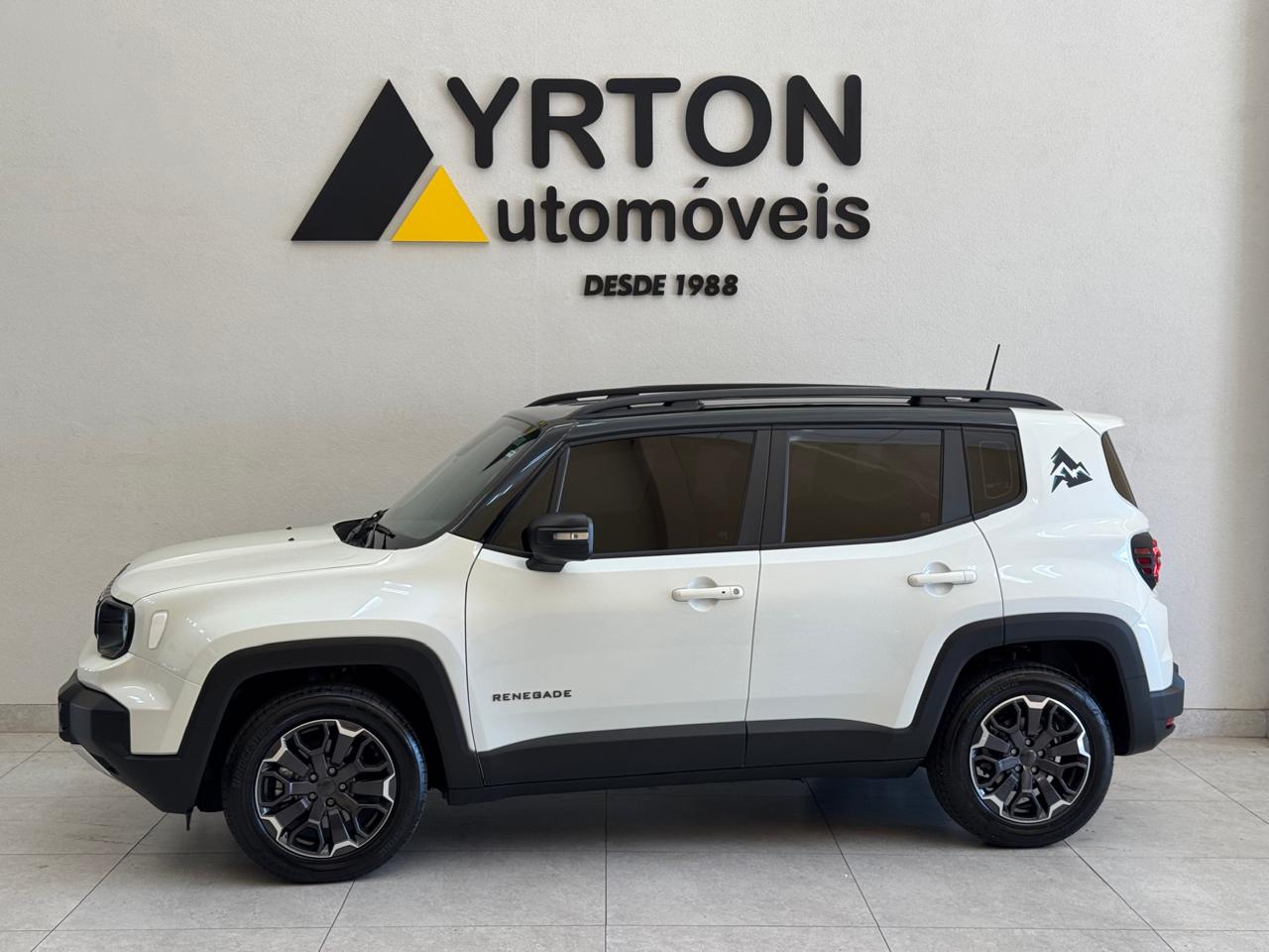 Jeep Renegade 1.3 16v 4p Flex T270 Altitude Turbo Automático Branco 2027 - Ayrton Automóveis