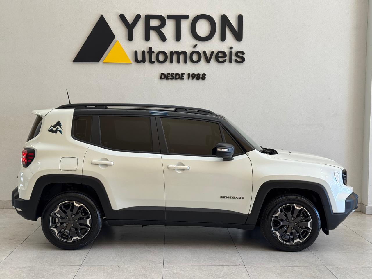 Jeep Renegade 1.3 16v 4p Flex T270 Altitude Turbo Automático Branco 2027 - Ayrton Automóveis