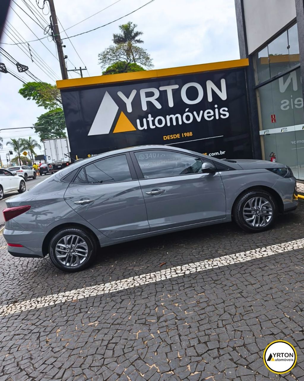 Hyundai Hb 20 Sedan 1.0 12v 4p Flex Limited Cinza 2026 - Ayrton Automóveis
