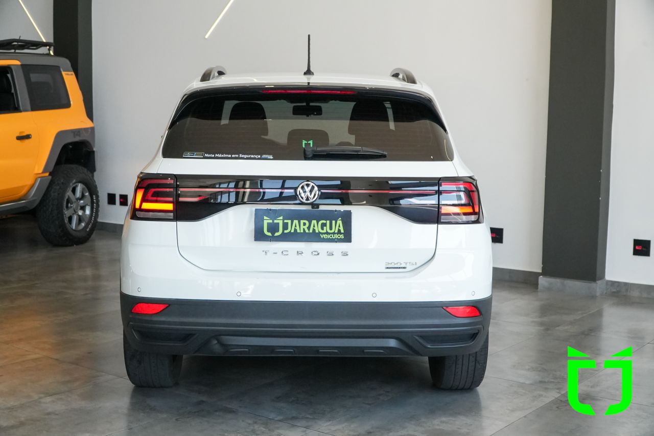 Volkswagen T-Cross 1.0 4P 200 TSI FLEX 2020 Branco - foto 5