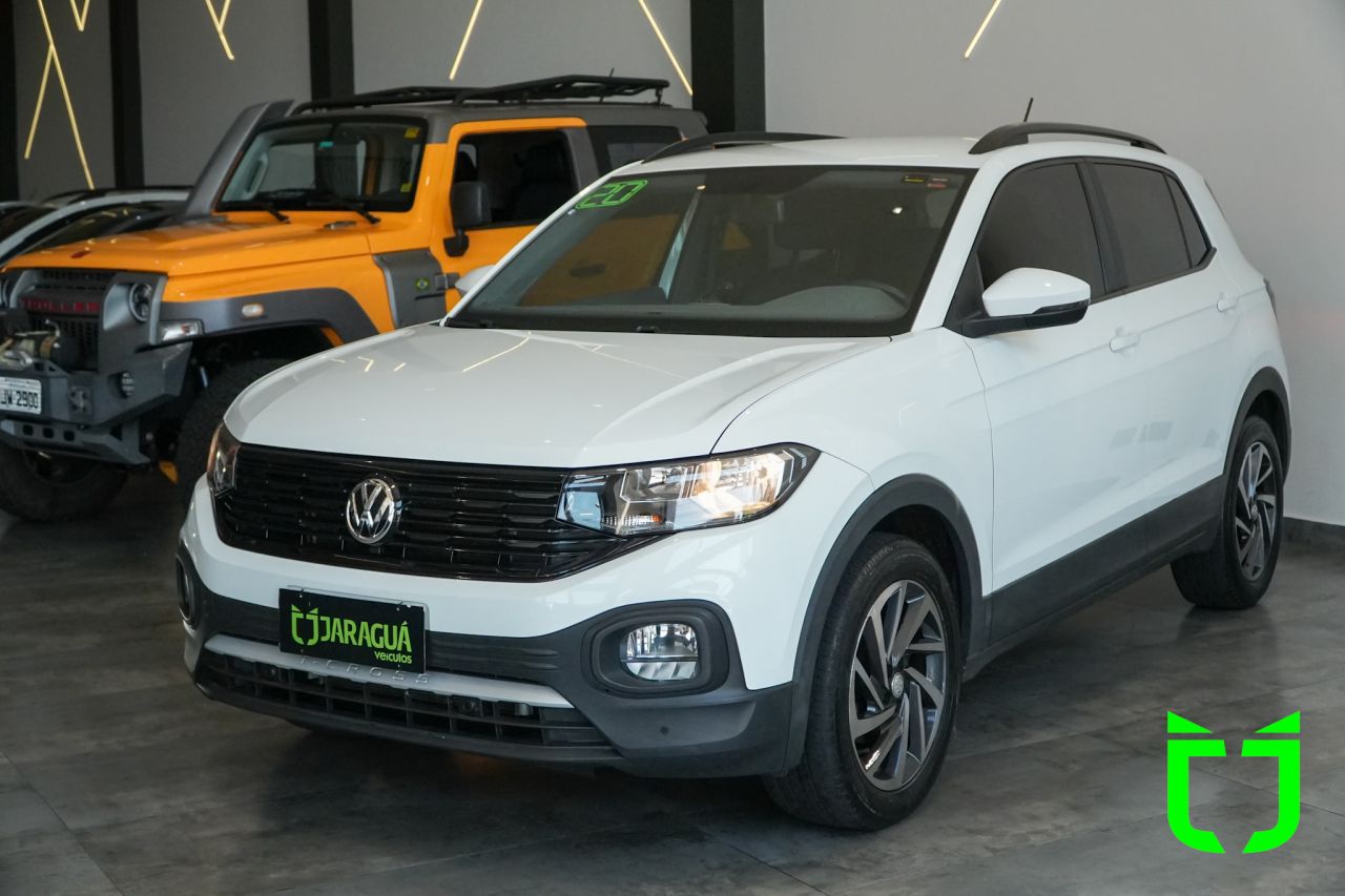 Volkswagen T-Cross 1.0 4P 200 TSI FLEX 2020 Branco - foto 3