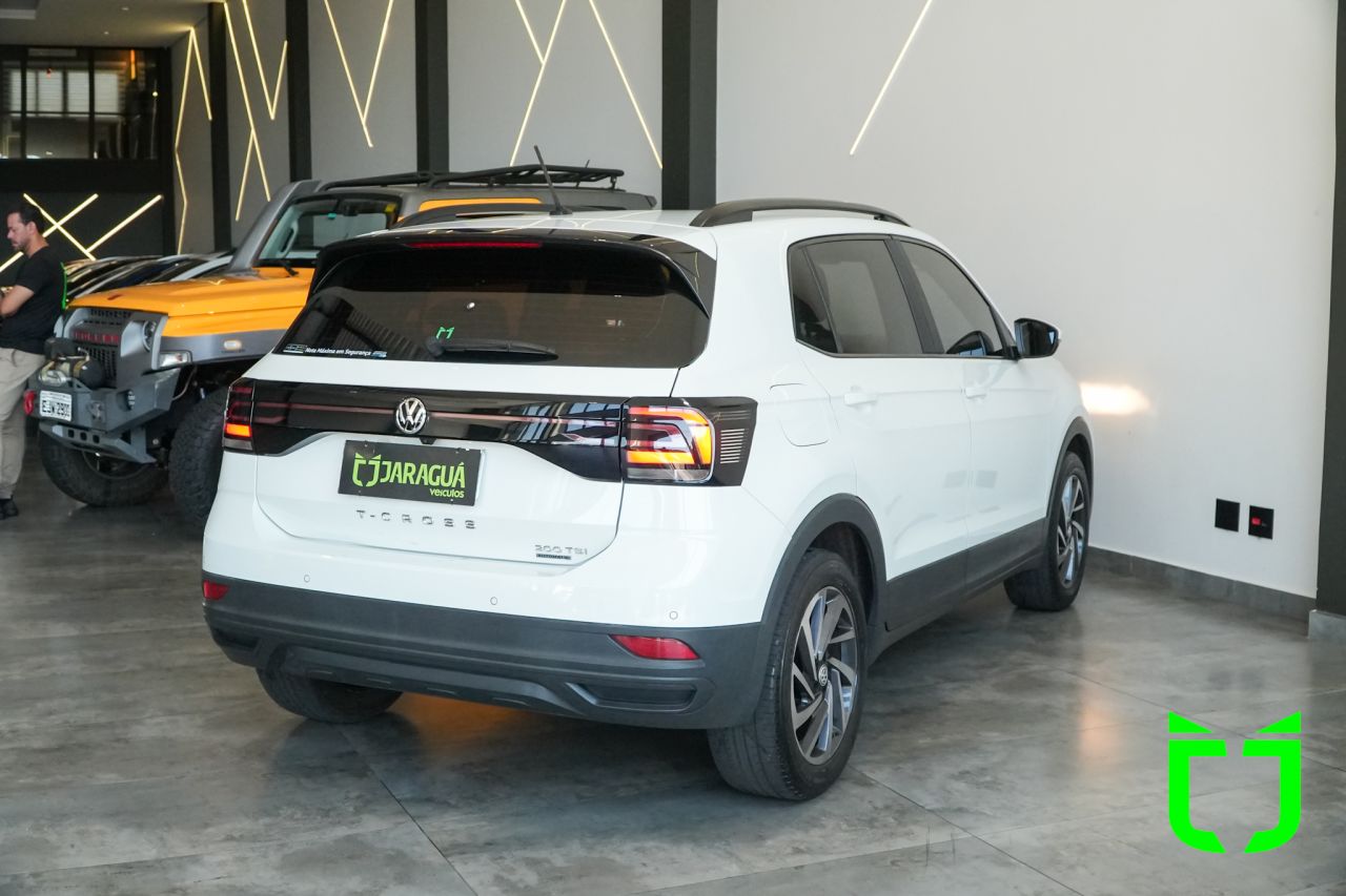 Volkswagen T-Cross 1.0 4P 200 TSI FLEX 2020 Branco - foto 6