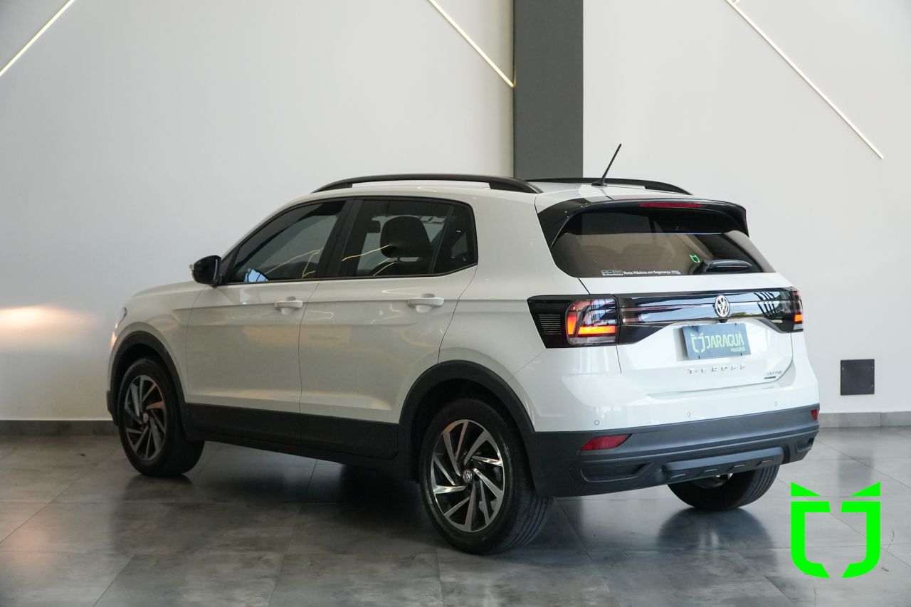 Volkswagen T-Cross 1.0 4P 200 TSI FLEX 2020 Branco - foto 4
