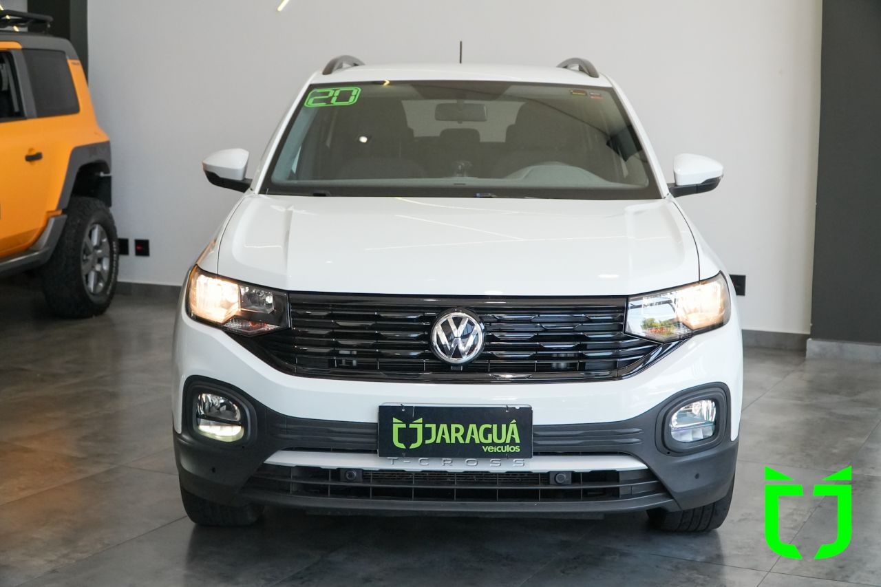 Volkswagen T-Cross 1.0 4P 200 TSI FLEX 2020 Branco - foto 2