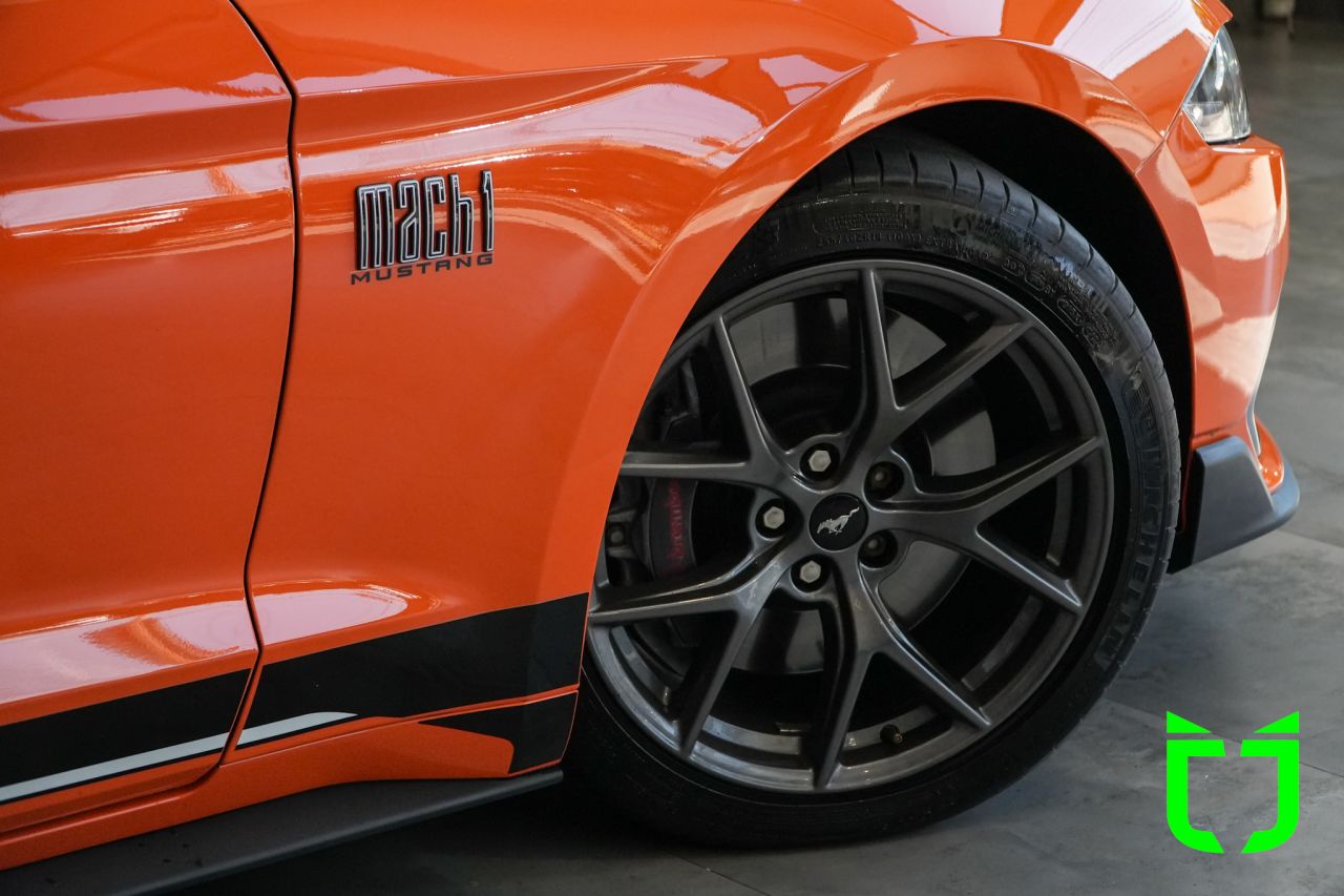 Ford Mustang 5.0 V8 TI-VCT MACH-1 SELECTSHIFT AUTOMÁTICO 2021 Laranja - foto 34
